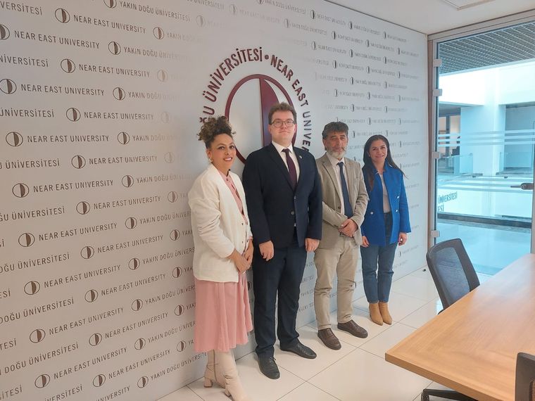 Делегация ГУЗ в Ближневосточном университете